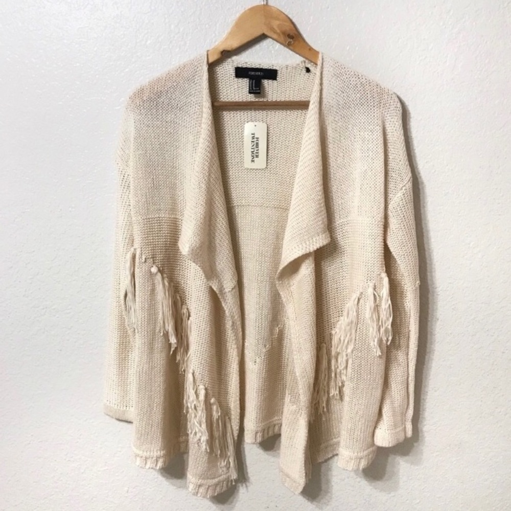 Fringe sweater